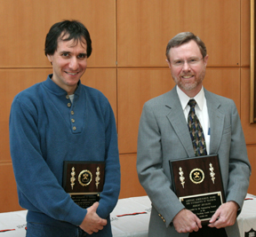 Photo of Robert Schapire and Robert Dondero